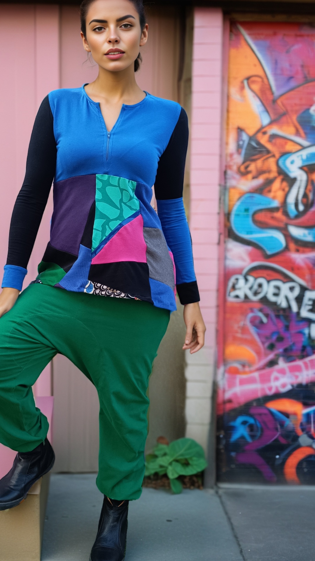 ARTEMIS-BLOUZES-ECOMOSAIC-ELECTRICBLUE-LONGSLEEVES-ZIPPERED 1 (5)