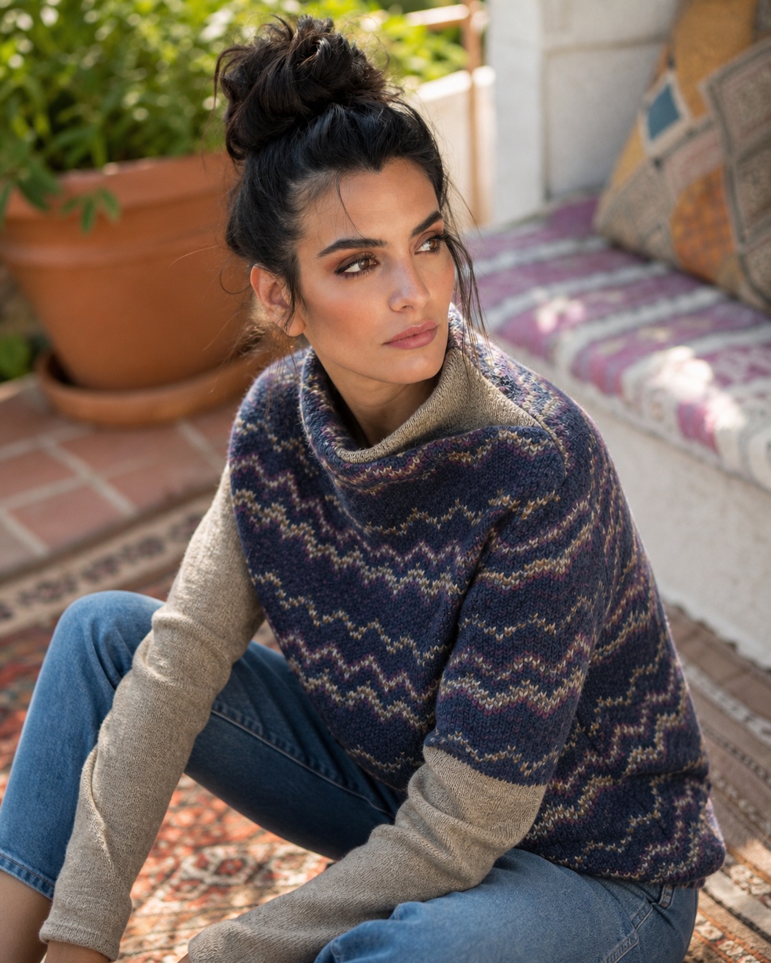 ARTEMIS-BLOUZES-Midnight-Meadow 1