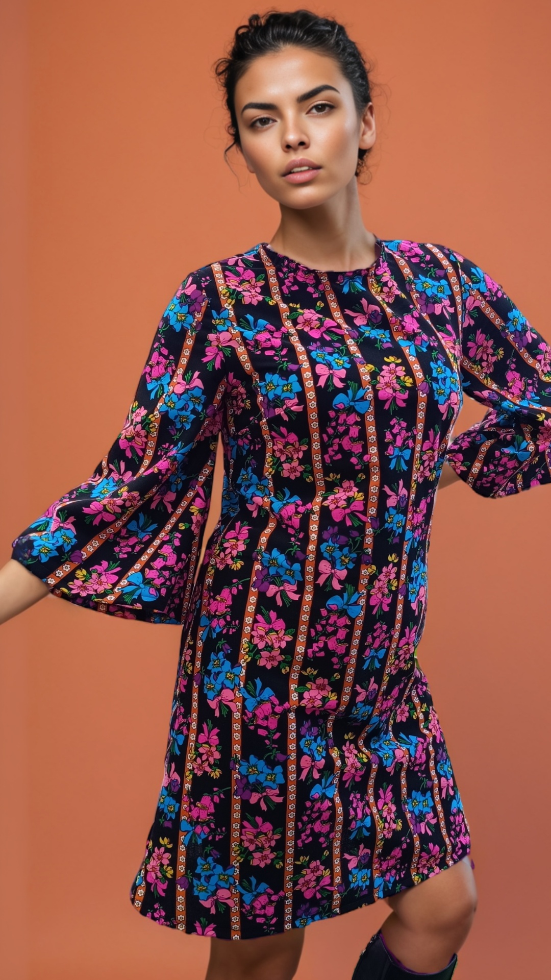 ARTEMIS-DRESSES-MINI-BELLSLEEVES-BOTANICALNOIRBLOOM 10
