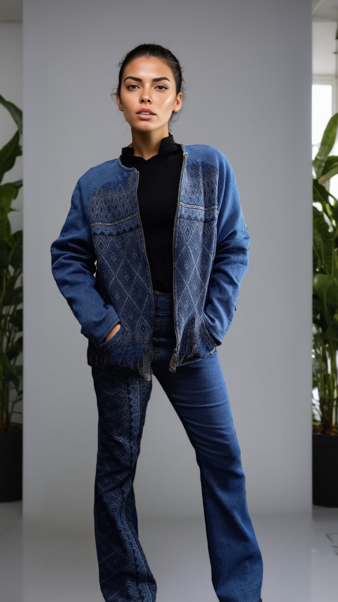 ARTEMIS-OUTWEAR-DOUBLE-FACED-JACKET-ZIPPERED-BLUEDENIM 2